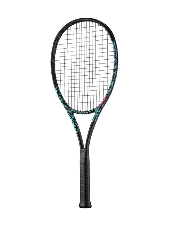 Rakieta tenisowa Head Boom MP Neon 100in/295g/Turniej 2025 czarna - niestrunowana -